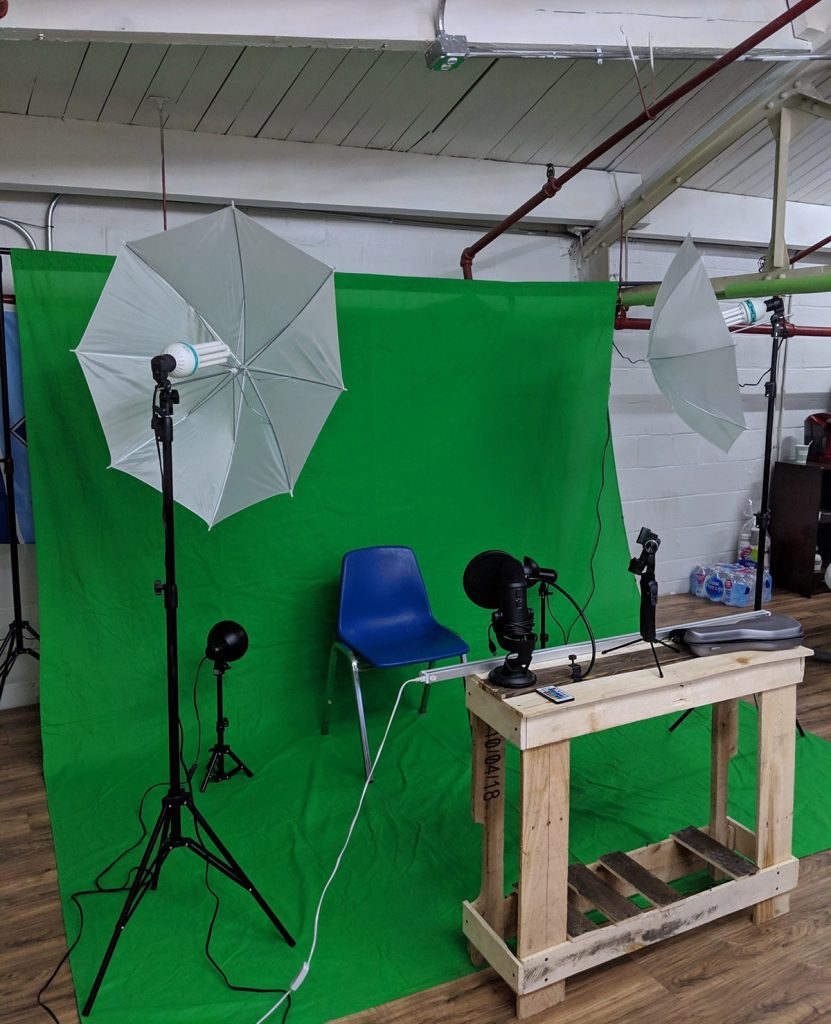 Greenscreen Setup 